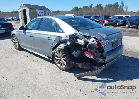 2012 Audi A8 4.2 z USA, uszkodzony, nr VIN WAUAVAFDXCN021335